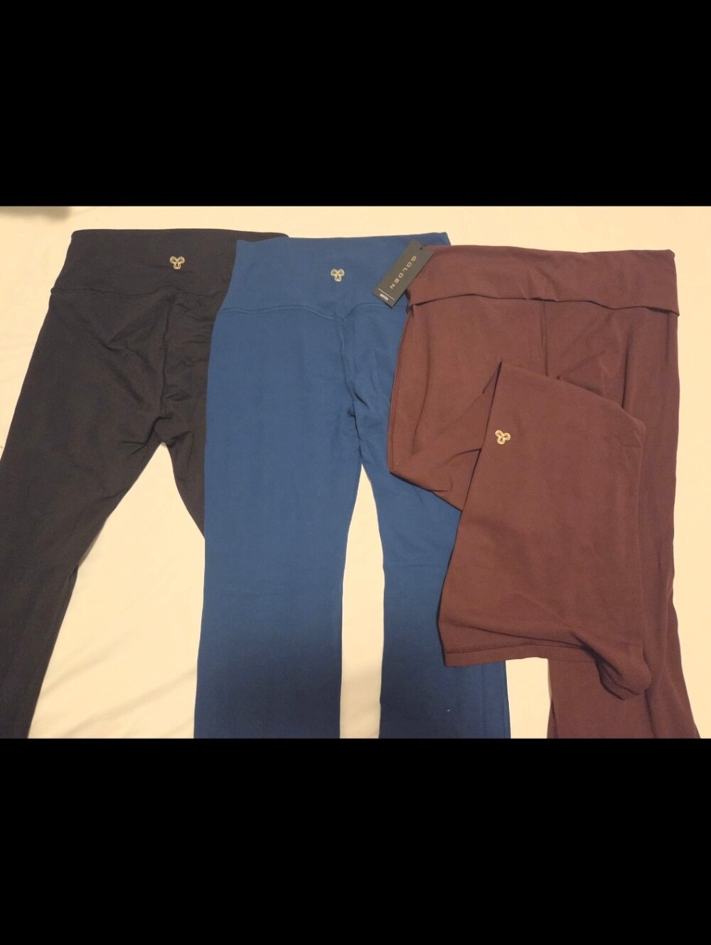 Aritzia TNA GOLDEN Leggings Size 12 NWT Bundle